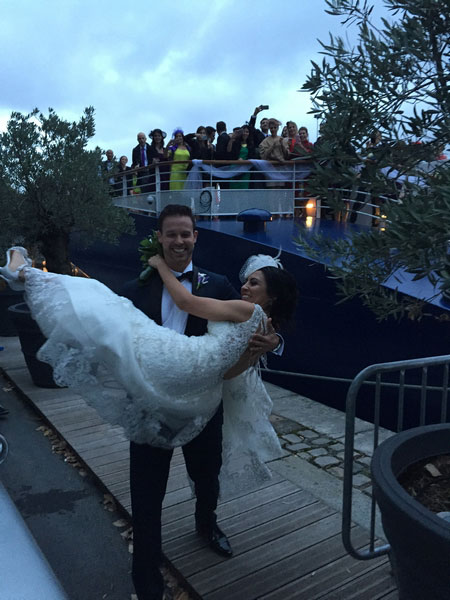 Se marier sur un bateau sur la Seine à Paris